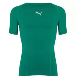 image of Puma Short Sleeve T-Shirt - Green