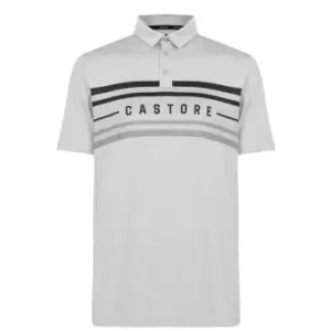 Image of CASTORE Golf Polo Shirt - Grey