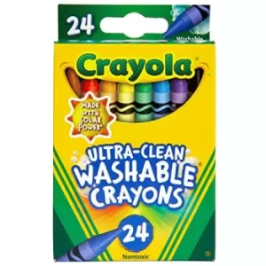 image of Crayola Washable Crayons 24 Pk PK36