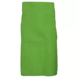 Image of Dennys Adults Unisex Catering Waist Apron With Pocket (One Size) (Light Olive)