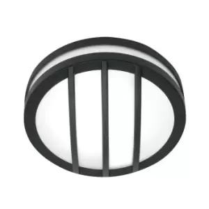 Image of Outdoor IP54 Wall Light Graphite LED E27 60W d02509