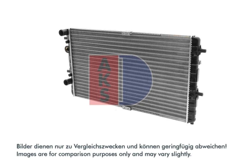 Image of AKS DASIS 041960N Engine radiator Mechanically jointed cooling fins Radiator,engine cooling (470)