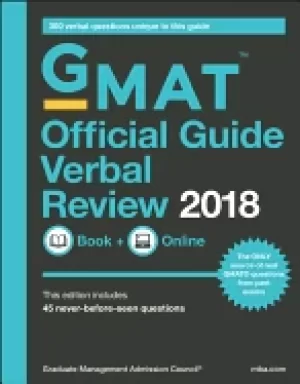 Image of gmat official guide 2018 verbal review book online