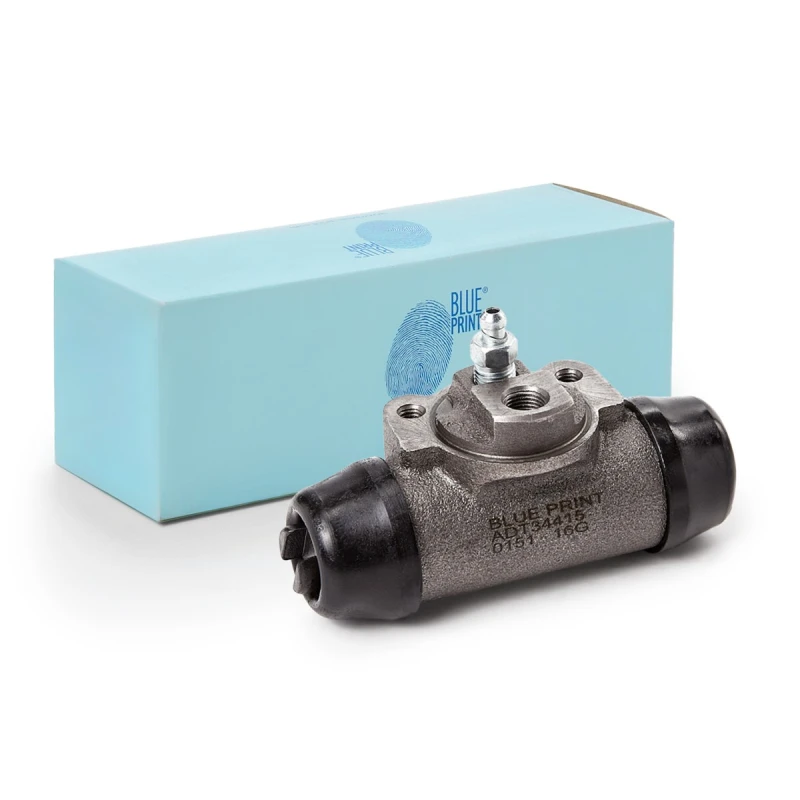 Image of Blue PRINT ADT34415 Brake Cylinder Rear Axle Right Cast Iron Wheel Brake Cylinder (277)