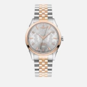 image of Vivienne Westwood Womens The Wallace Watch - Silver/Gold