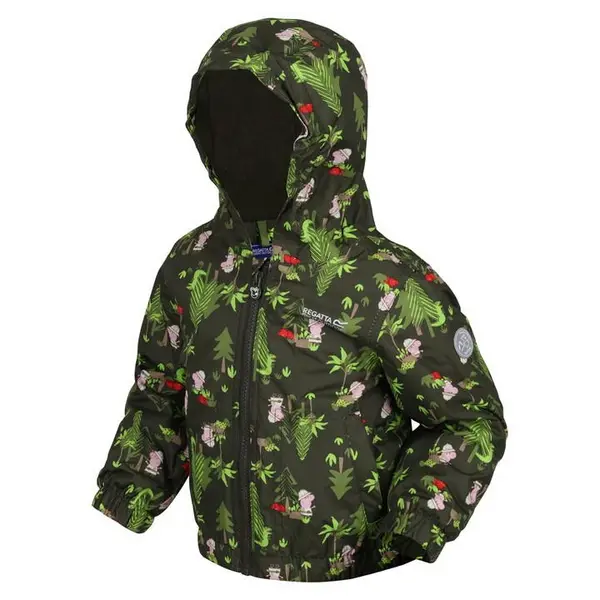 Image of Regatta Peppa MuddyPuddle Waterproof Jacket - Green C36-C48