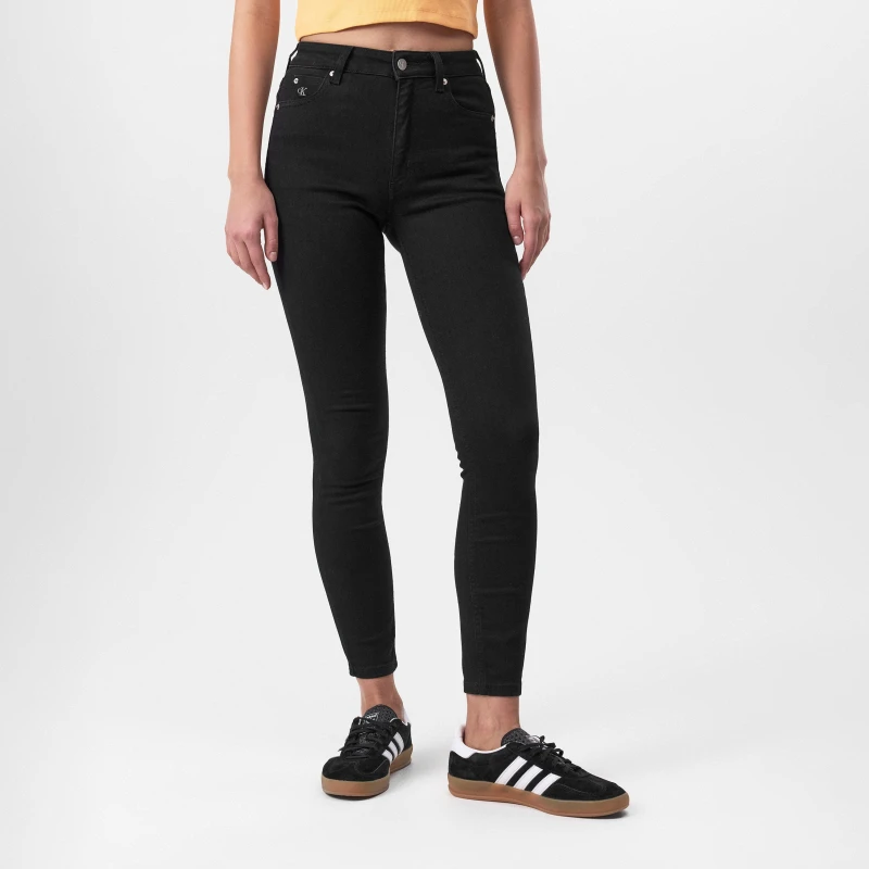 Image of Calvin Klein Jeans 010 High Rise Skinny Jeans - Black 28 S
