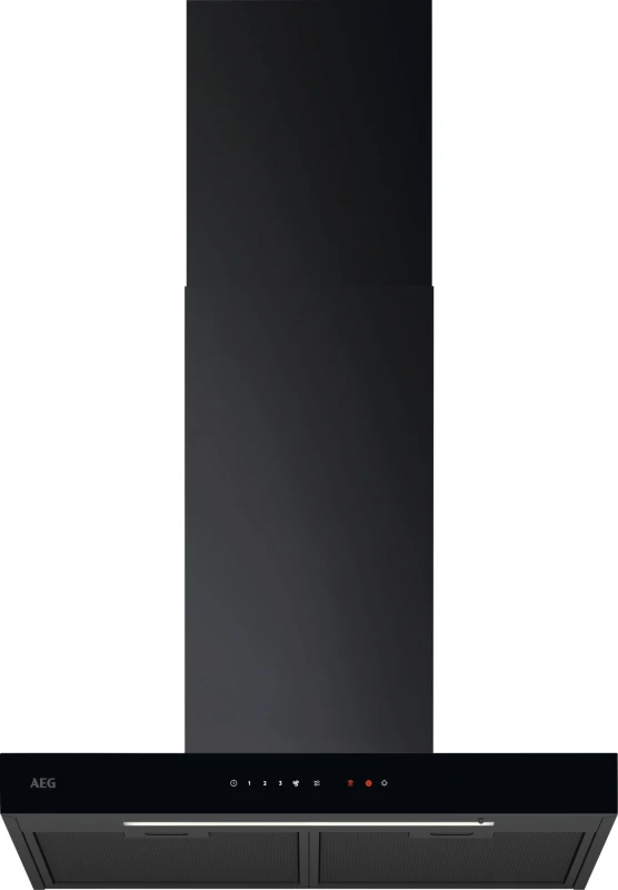 Image of AEG 6000 Hob2Hood GB67D61HB 60cm Chimney Cooker Hood - Black