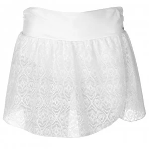 image of SoulCal Lace Swim Skirt Ladies - White