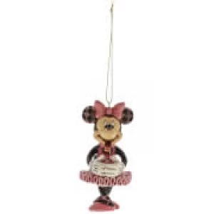 Image of Disney Traditions Minnie Mouse Nutcracker Hanging Ornament