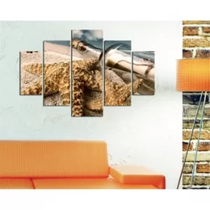 Image of ST164 Multicolor Decorative MDF Painting (5 Pieces)