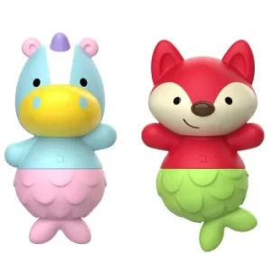Image of Skip-Hop Mix & Match Unicorn & Fox Bath Toys