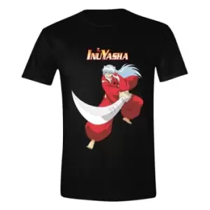 Image of InuYasha T-Shirt Sword Pose Size L