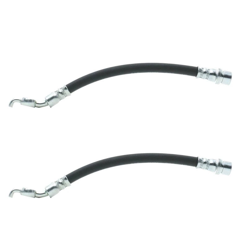 Image of RIDEX 83B1079 Brake Hose Rear Axle both sides, without banjo bolt Brake Hose (83)
