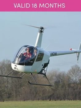 image of Activity Superstore 1-To-1 Helicopter Flying Lesson