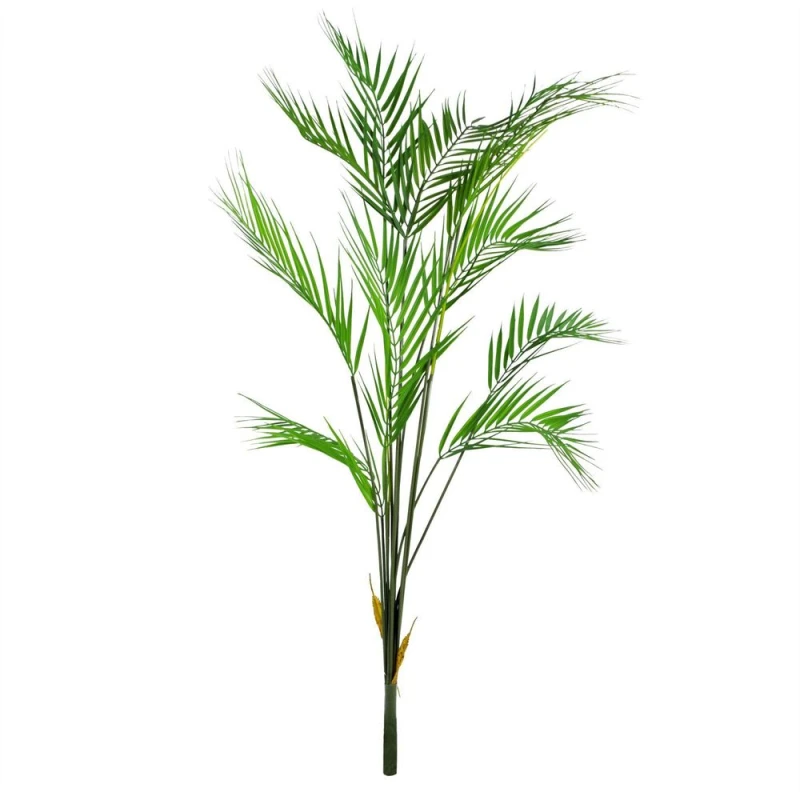 Image of Leaf 118cm Artificial Palm Tree- Unpotted 11 Leaves Green