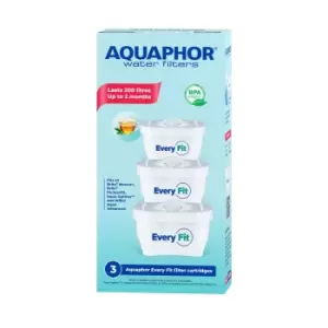 image of Aquaphor Every Fit 3 Pack Replacement Filters Fits Aqua Optima