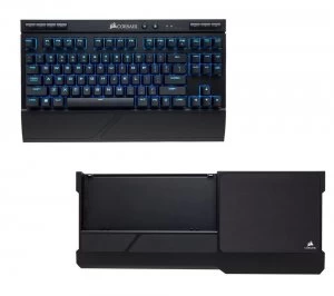 Image of CORSAIR K63 Wireless Mechanical Gaming Keyboard & Lapboard Bundle, Red