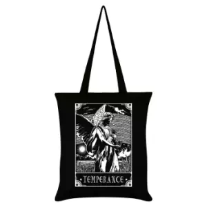 image of Deadly Tarot Temperance Tote Bag (One Size) (Black/White)