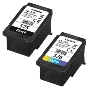 Image of Canon PG-575 / CL-576 Original Black & Colour Ink Cartridge 2 Pack