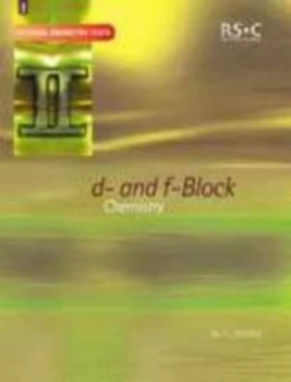 Image of D- and F-Block Chemistry by Chris J Jones Book