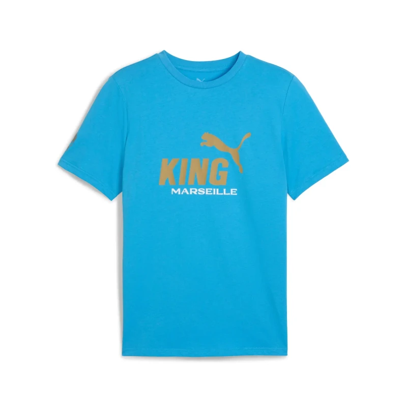 Image of Puma OM logo T-Shirt King 2025/26 Bleu Male S