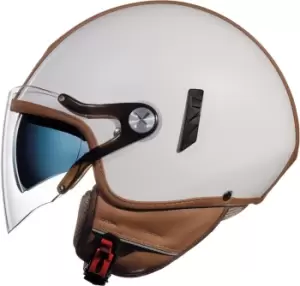 Image of Nexx SX.60 Cruise 2 Jet Helmet, white-brown, Size L, white-brown, Size L