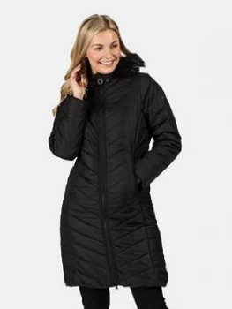 image of Regatta Fritha Parka - Black, Size 10, Women