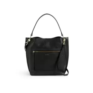 Image of Ted Baker Cafrin Zip Detail Hobo Bag - Black