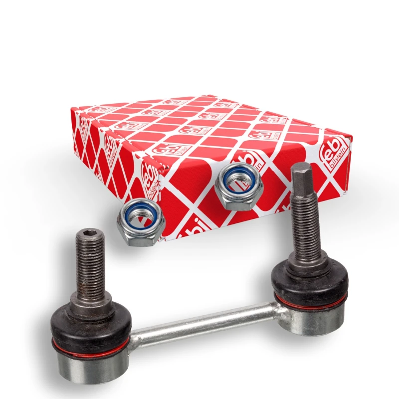Image of FEBI BILSTEIN 29504 Anti-roll bar link OE Turbo NEW, Rear Axle Right Link Stabiliser (3229)