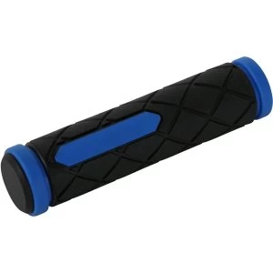 Image of ETC MTB Dual Density Grips 125mm Blue/Black