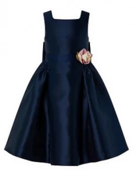 Monsoon Girls Cynthia Maxi Dress - Navy, Size 12-13 Years, Women