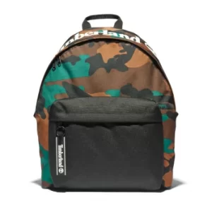 image of Timberland Unisex Bailer Print Backpack In Camo Camo, Size ONE