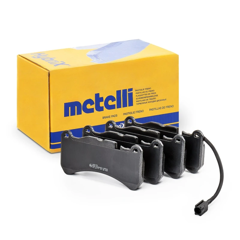 Image of METELLI Brake pad set METELLI 22-1201-0