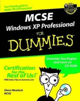 Image of Mcse Windows Xp Professional for Dummies by Glenn E. Weadock Paperback