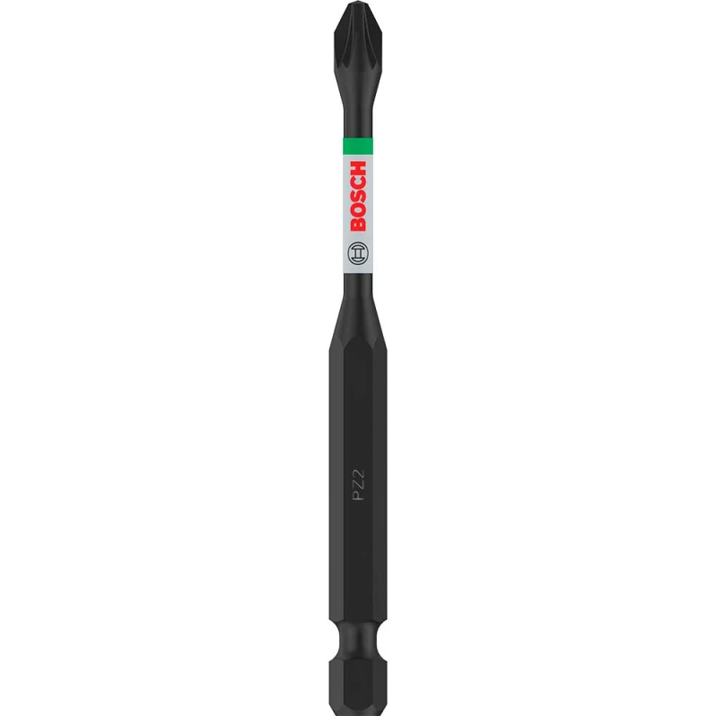 Image of Bosch PRO Impact Control Torsion Pozidriv Screwdriver Bits 2608522547 Type: PZ2