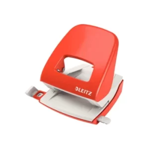 Image of NeXXt Series Metal Office Hole Punch Light Red