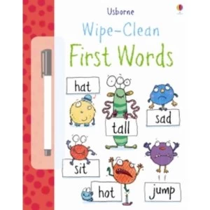 Image of Wipe Clean: First Words by Jessica Greenwell (Paperback, 2013)