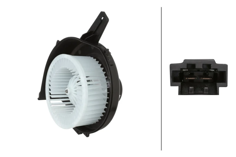 Image of HELLA Blower motor HELLA 8EW 366 400-471