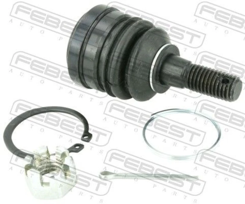 Image of FEBEST 2120-TKEUPF Ball joint Upper Front Axle Support-/Steering Link (2462)