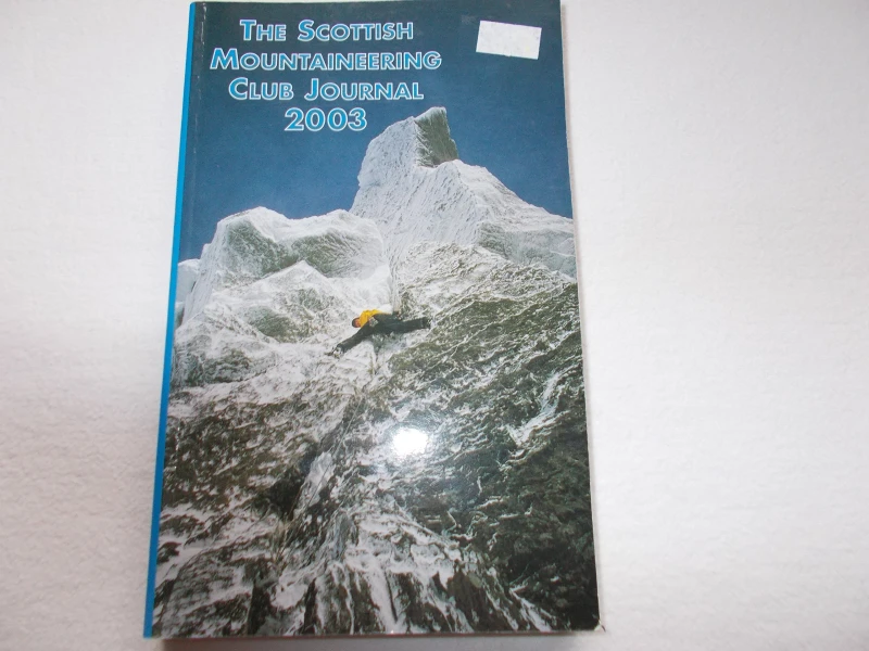 Image of The Scottish Mountaineering Club Journal 2003 Paperback