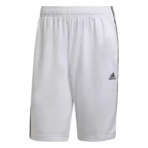 image of adidas Essentials Warm-Up 3-Stripes Shorts Mens - White