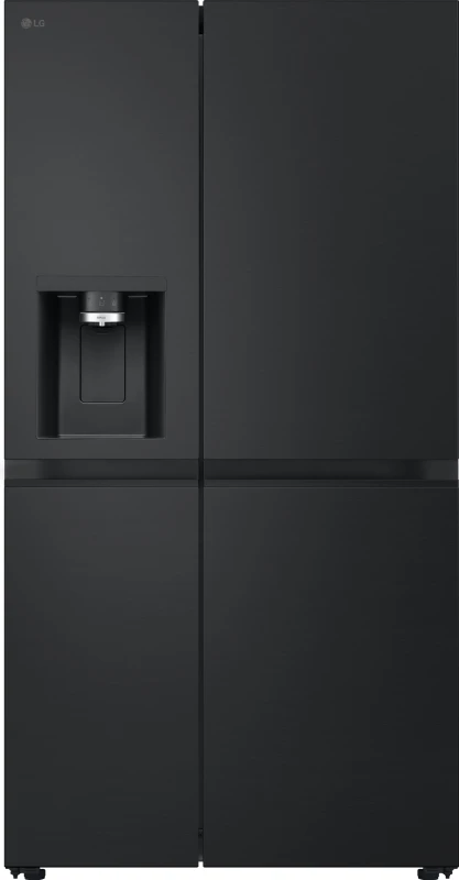 Image of LG NatureFRESH GSLE81EPBC WiFi Connected Non-Plumbed Total No Frost American Fridge Freezer - Essence Black Steel - C Rated