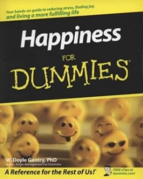 Image of Happiness for Dummies by W. Doyle Gentry Paperback