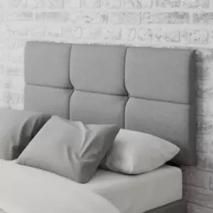 Image of Caine Eire Linen Headboard Grey