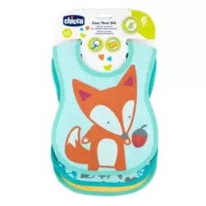 Image of Chicco Bib Feed 6m + Neutral Color 3 Pieces