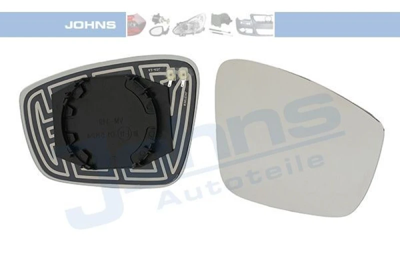 Image of Wing mirror glass JOHNS 71 03 38-81