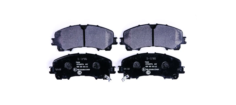 Image of HELLA Brake pad set HELLA 8DB 355 024-621