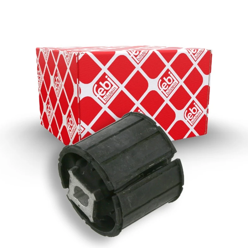 Image of FEBI BILSTEIN 26440 Axle Bushes Rear Axle Right Elastomer, Aluminium Hub Carrier Bush (1080)
