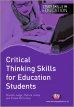 Image of Critical Thinking Skills for Education Students by Brenda Judge Paperback